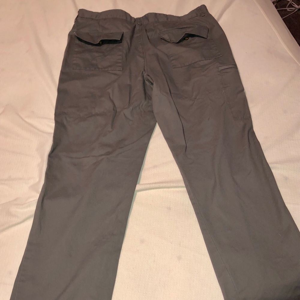 Mens gray club room slacks